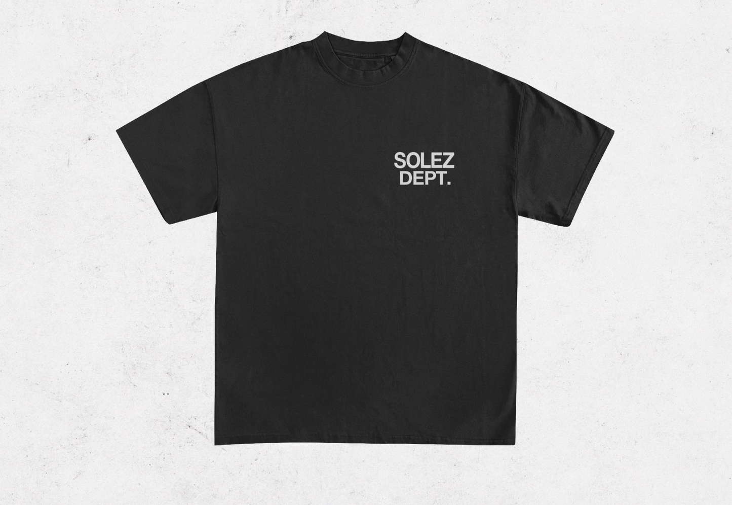 SOLEZ DEP TEE BLACK